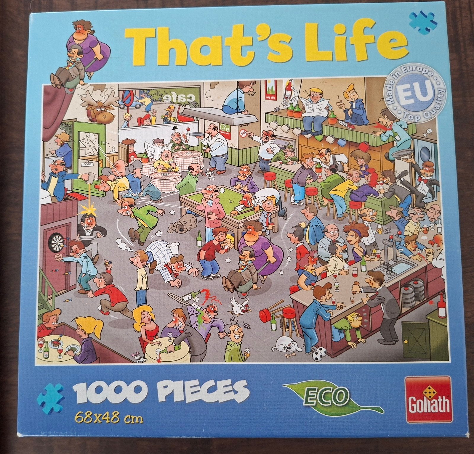 Puzzel 1000 stukjes, te koop of ruilen, Ophalen, 500 t/m 1500 stukjes, Zo goed als nieuw