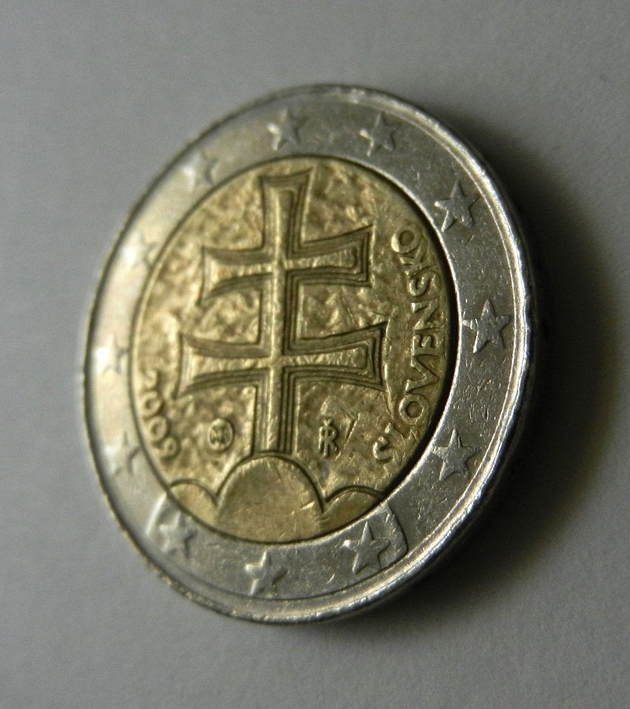 Slowakije 2 euro 2009, Verzenden, Slowakije, 2 euro, Losse munt
