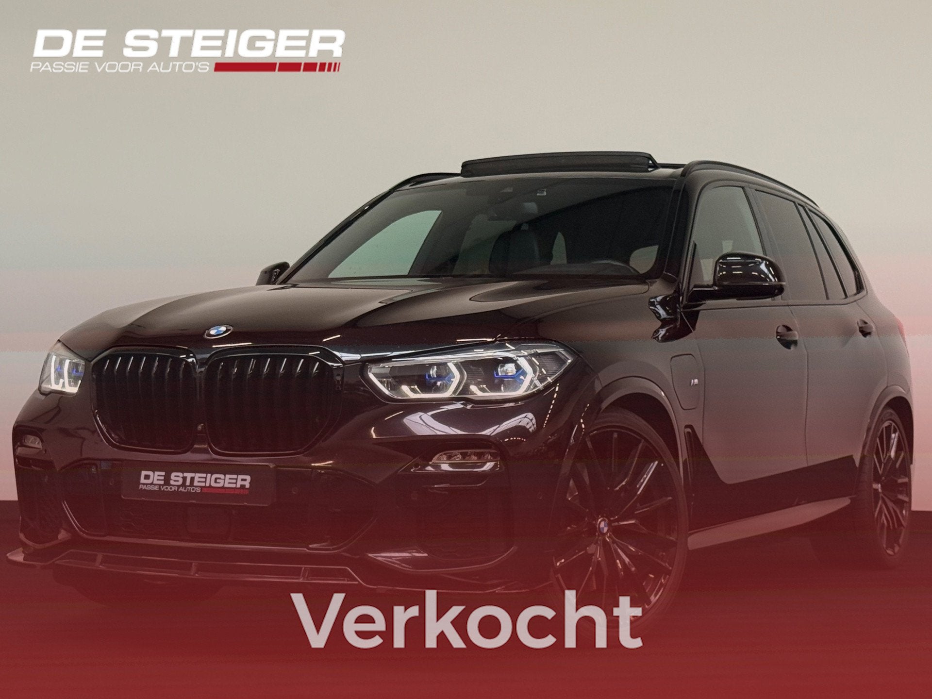 BMW X5 XDrive45e High Executive M Sport Pano Laser 22 inch, Auto's, Dealer onderhouden, Gebruikt, Met garantie (alle), Zwart