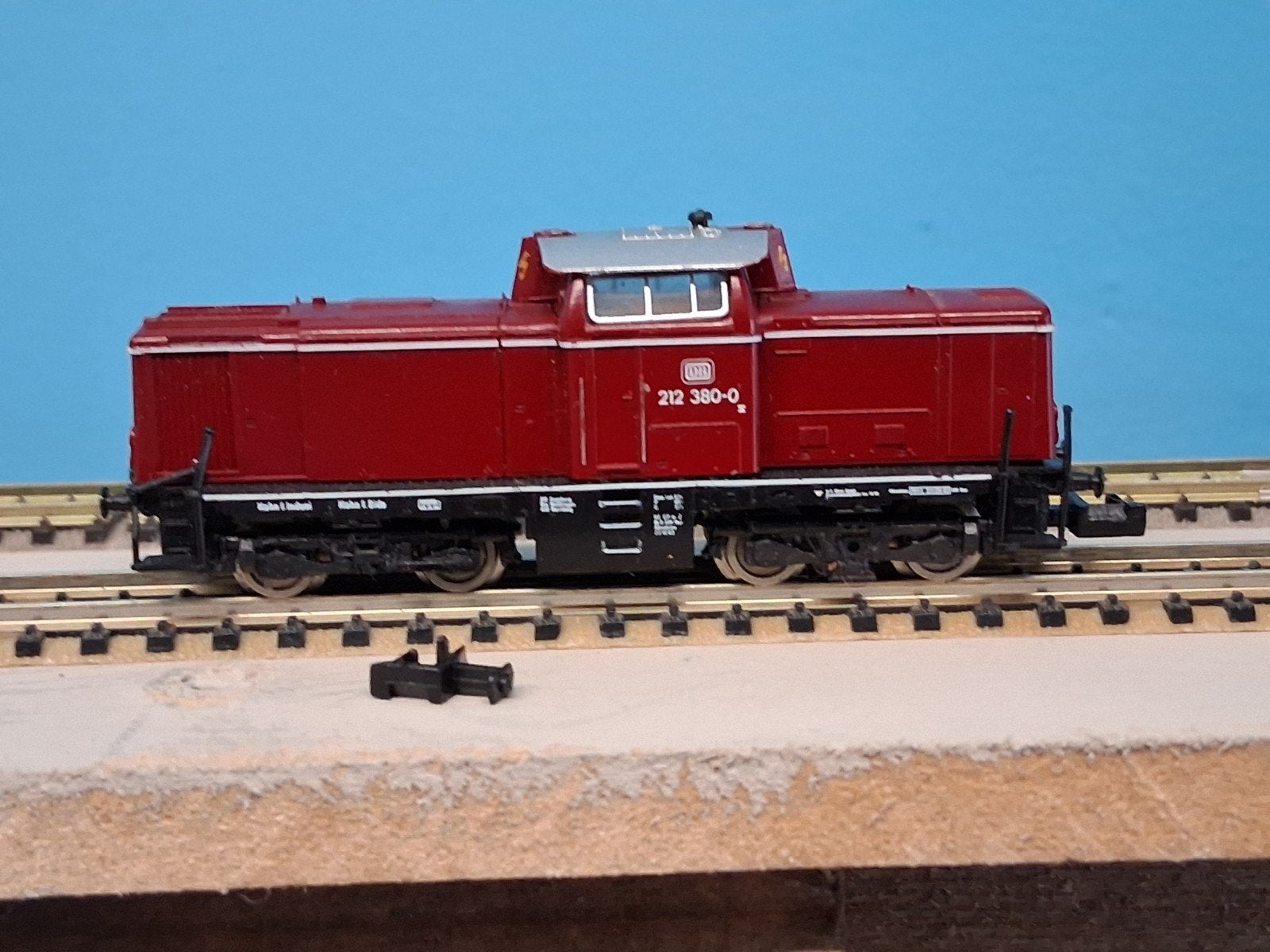 dieselloc br 212 n spoor, Gebruikt, Fleischmann, Ophalen of Verzenden, Analoog