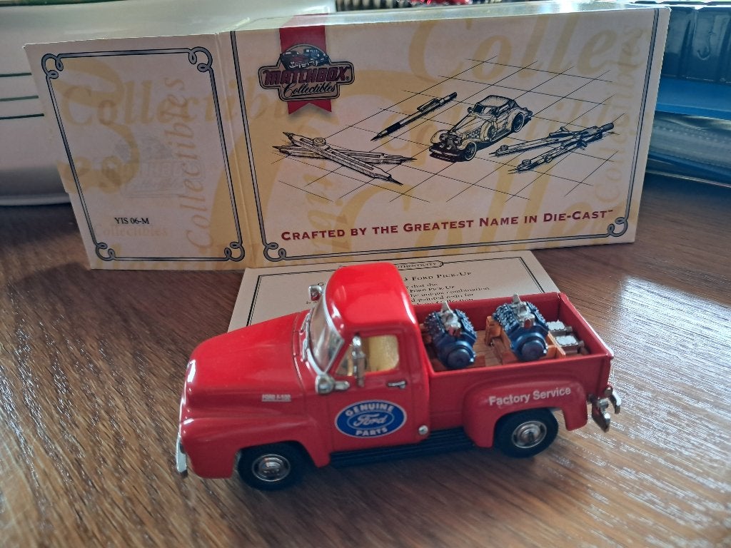 FORD pick up. models of yesteryear, Hobby en Vrije tijd, Modelauto's | 1:43, Ophalen of Verzenden, Nieuw, Auto, Matchbox