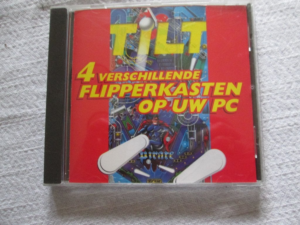 Tilt cd rom 4 verschillende flipperkasten Windows 95, 1 speler, Ophalen of Verzenden, Zo goed als nieuw, Vanaf 3 jaar