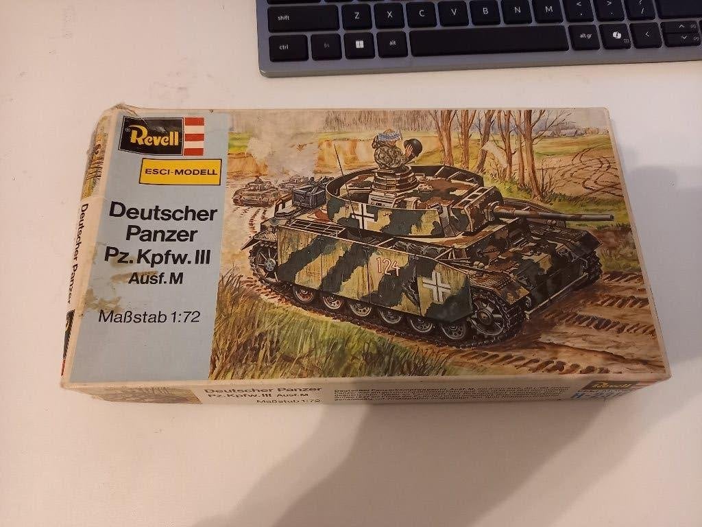Revell Duitser Panzer Pz.Kpfw. III Ausf. M modelbouwkit, Revell, Nieuw, Ophalen of Verzenden, Tank