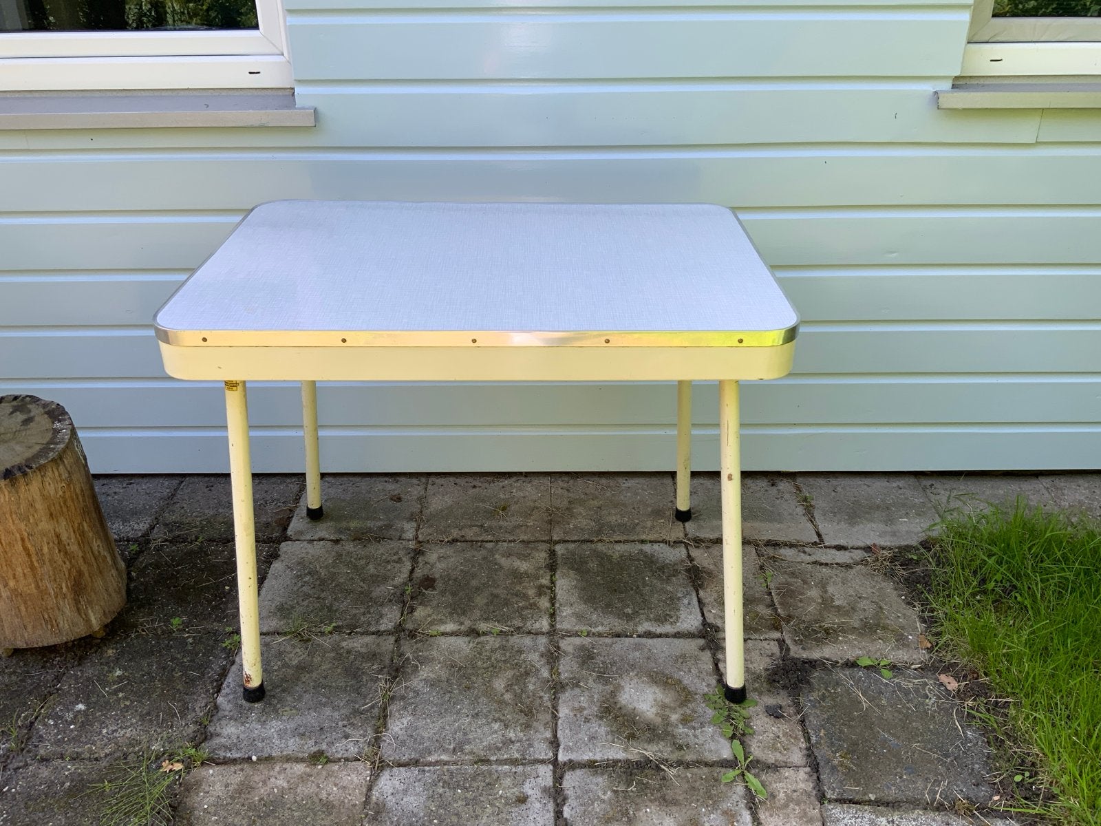 Vintage Brabantia tafel - Gebruikte staat, Gebruikt, 100 tot 150 cm, 50 tot 100 cm, Vier personen