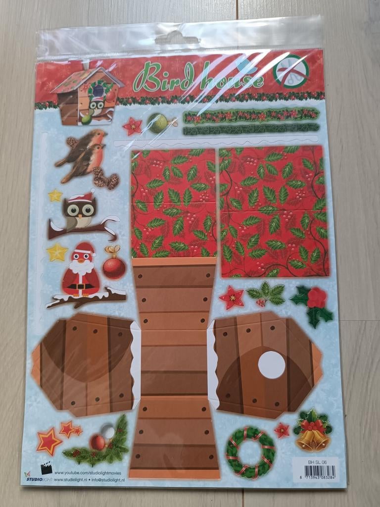 Maak je eigen bird house, Hobby en Vrije tijd, Kaarten | Zelf maken, Ophalen of Verzenden, Nieuw, Overige thema's, Overige typen