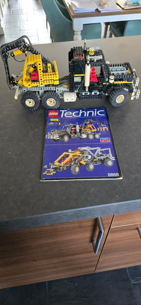 Lego Technic 8868 Vrachtwagen met kraan, Kinderen en Baby's, Speelgoed | Duplo en Lego, Ophalen, Zo goed als nieuw