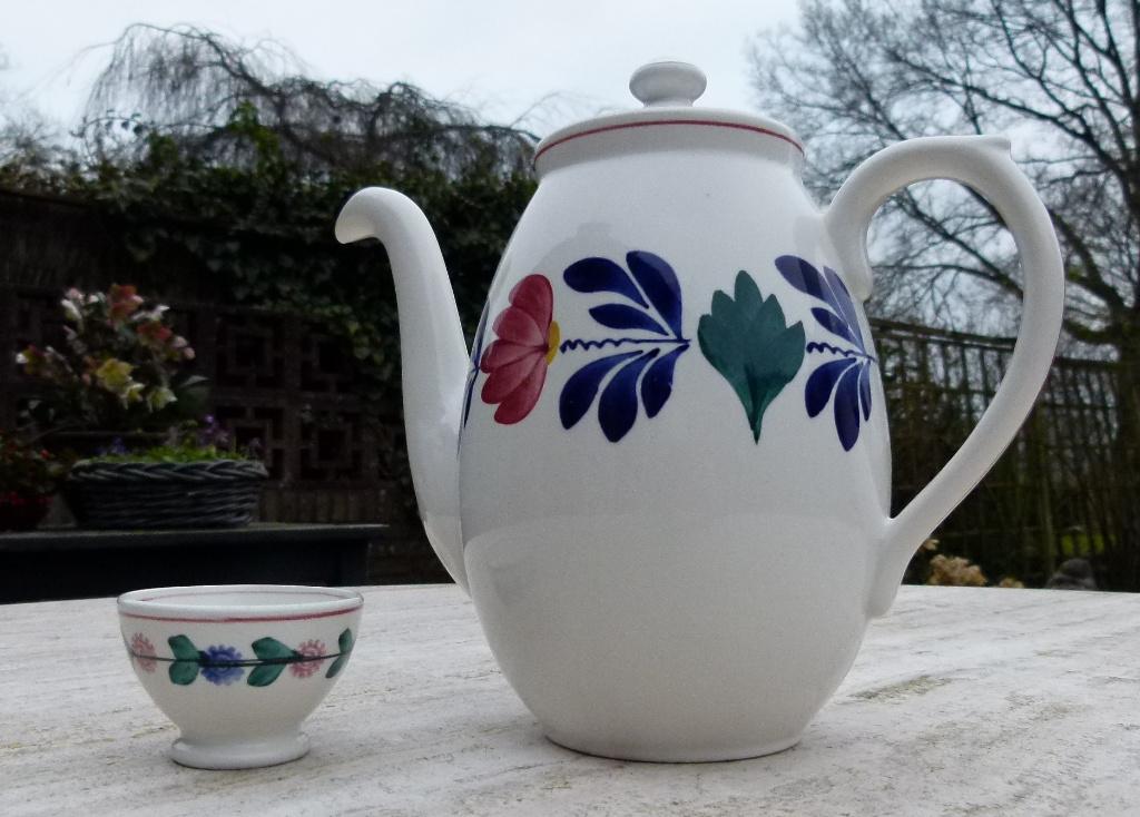 Société Céramique BB Koffiepot nr 3 Apart Mini Spoelkom 7 cm, Ophalen of Verzenden