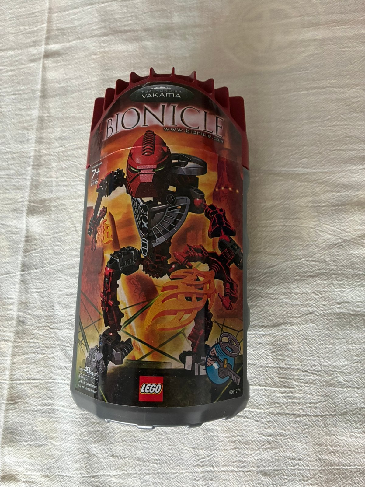 Lego 8736 Toa Hordika Vakama, Bionicle, Lego, Nieuw, Ophalen of Verzenden