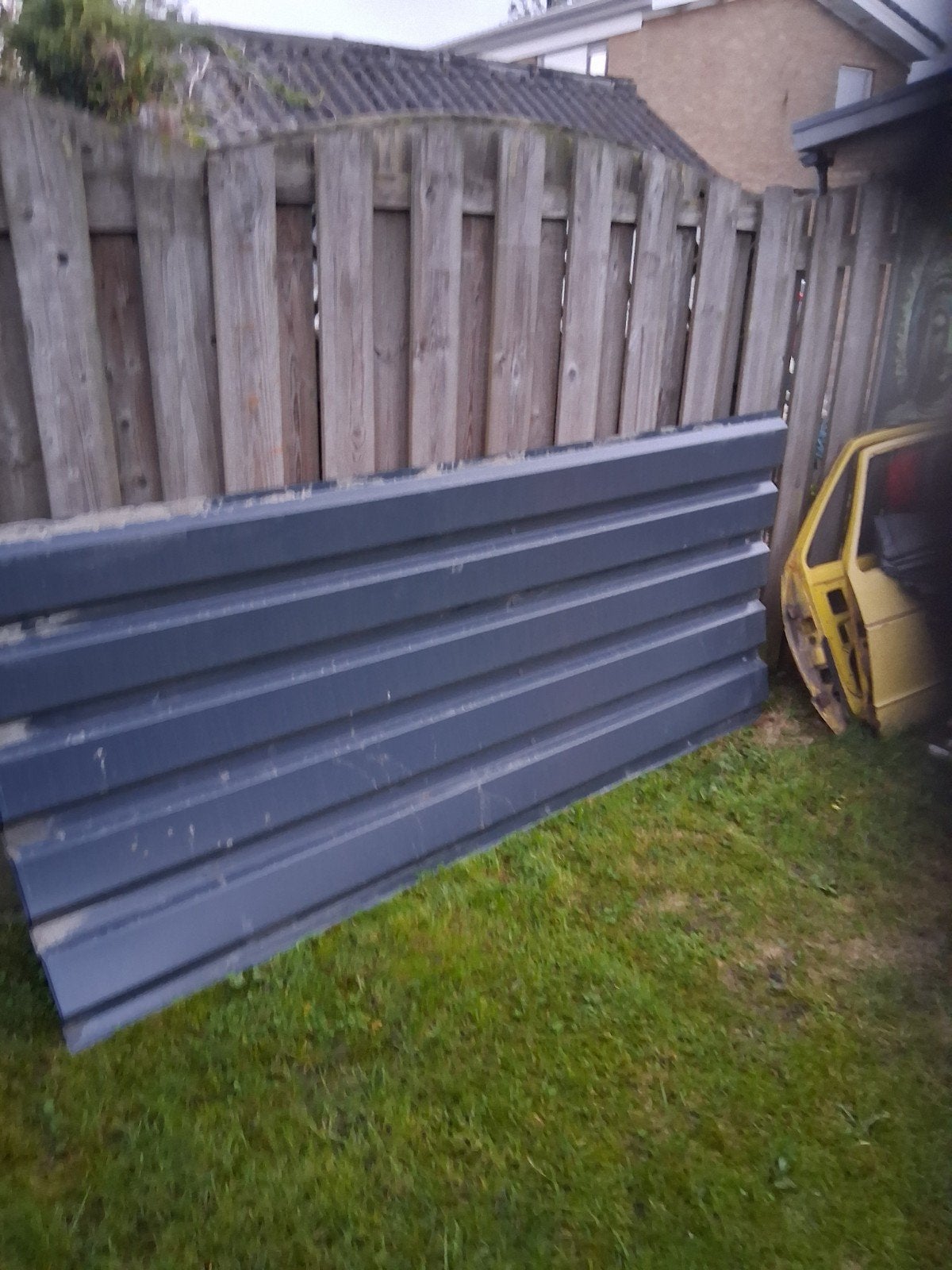 damwandplaten 7 stuks inclusief schroeven, Doe-het-zelf en Verbouw, Ophalen, Zo goed als nieuw, Overige materialen