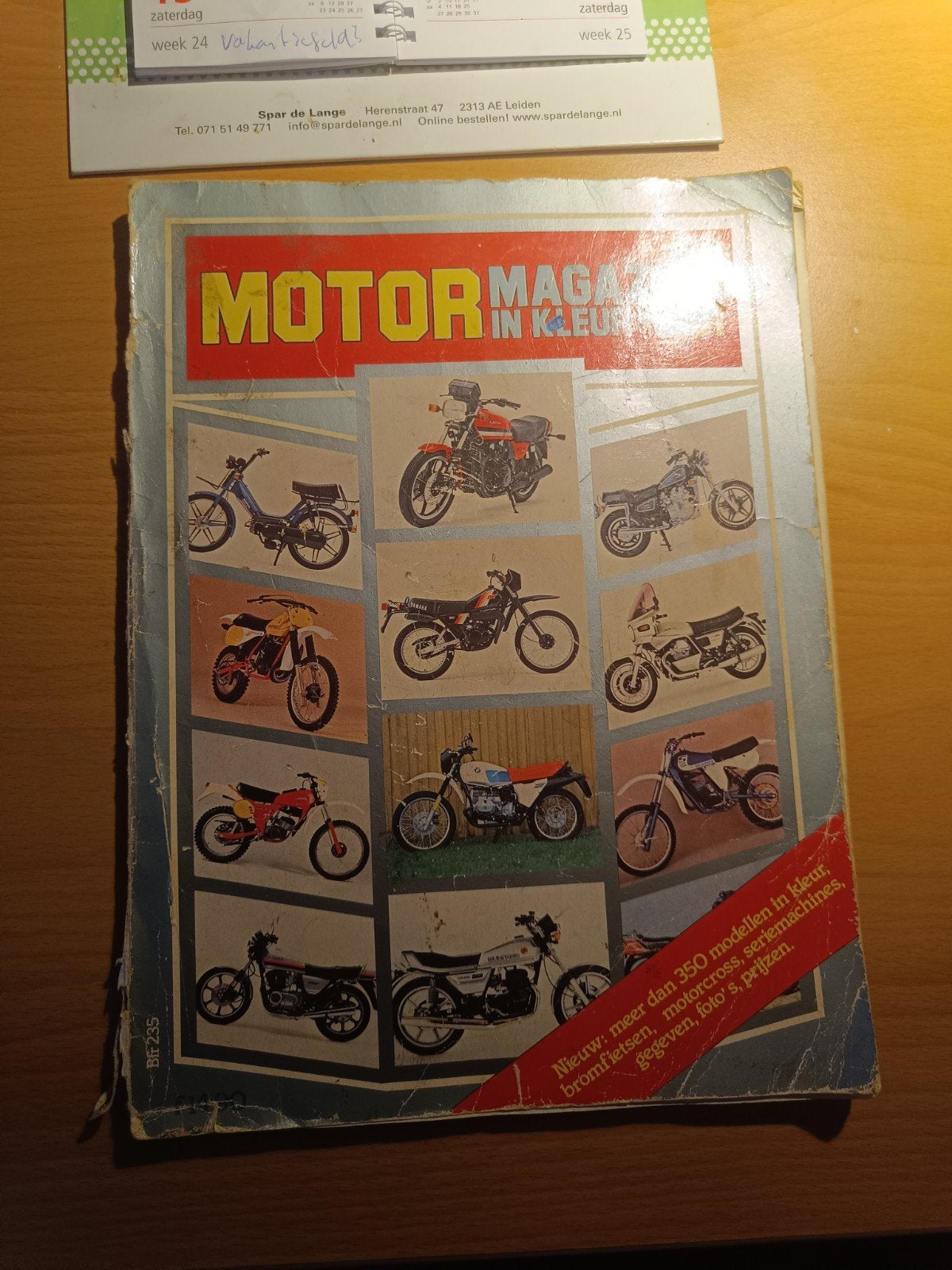 Motor Magazine in Kleur - Klassieke Motoren en Bromfietsen, Ophalen of Verzenden, Gelezen, Onbekend, Algemeen