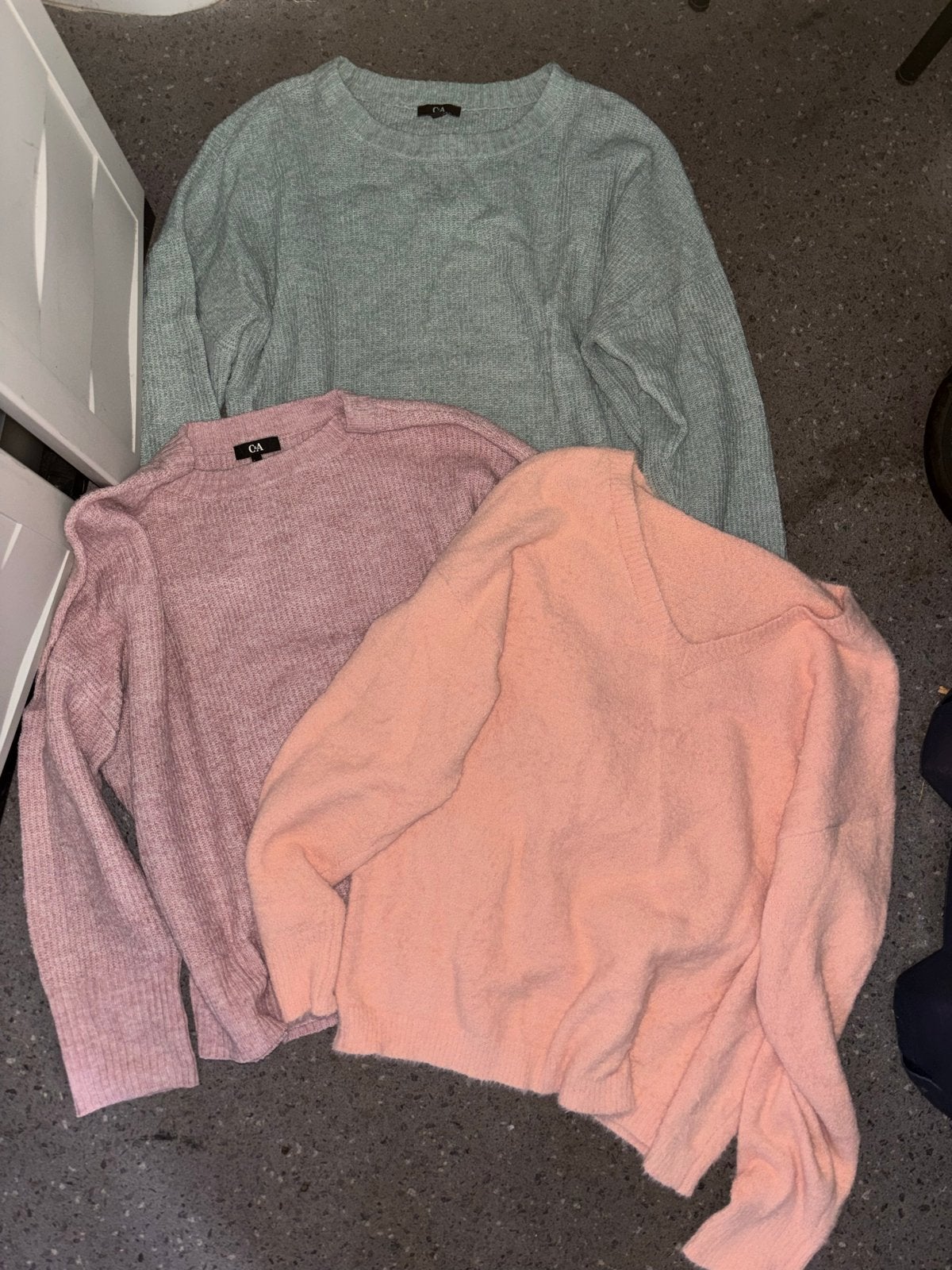 Set van 3 C&A truien - maat xl, Kleding | Dames, Ophalen of Verzenden, Maat 38/40 (M), Roze