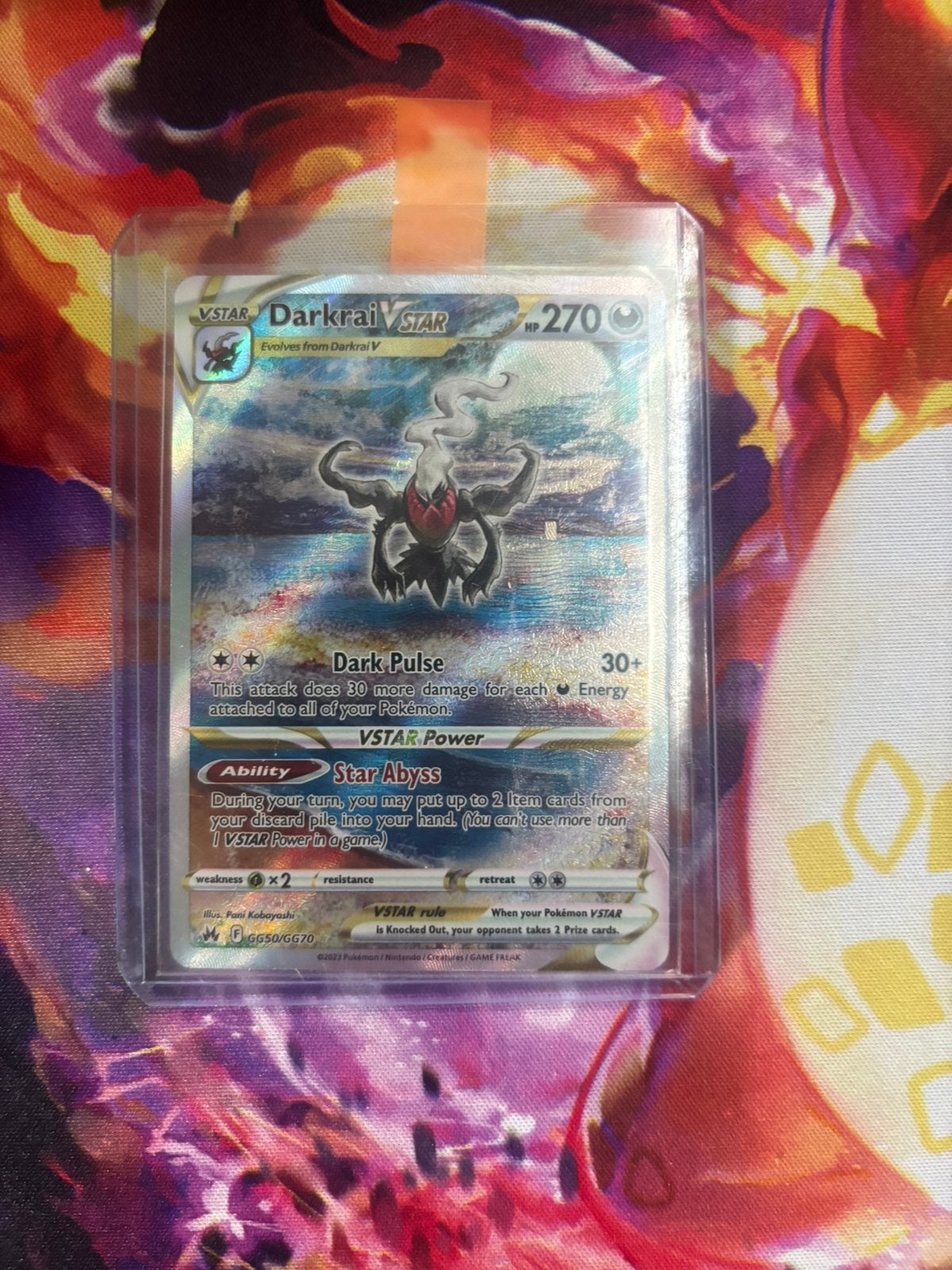 Hele mooie darkrai en leafeon vstar, Ophalen of Verzenden, Zo goed als nieuw, Meerdere kaarten