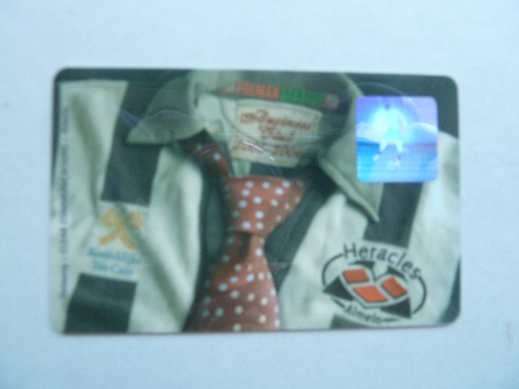 Businessclubcard  Heracles  2005/2006  Groene achterkant, Ophalen of Verzenden, Zo goed als nieuw, Overige binnenlandse clubs