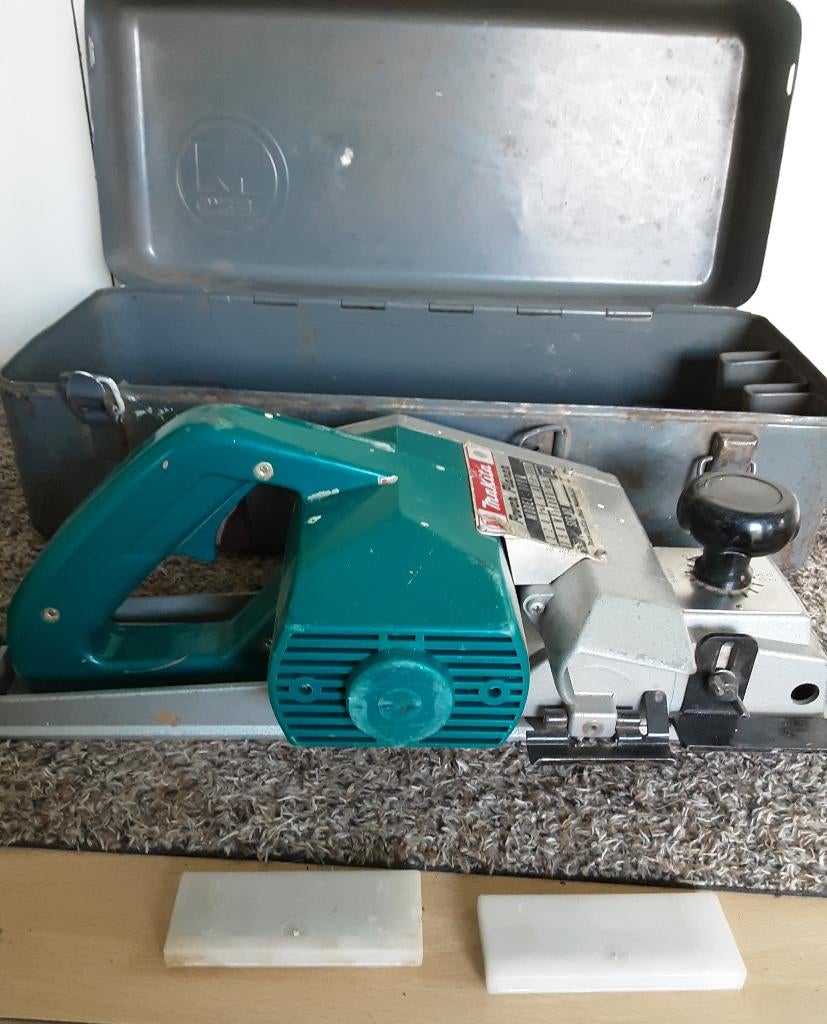Makita schaafmachine, Ophalen, Gebruikt, Elektrisch