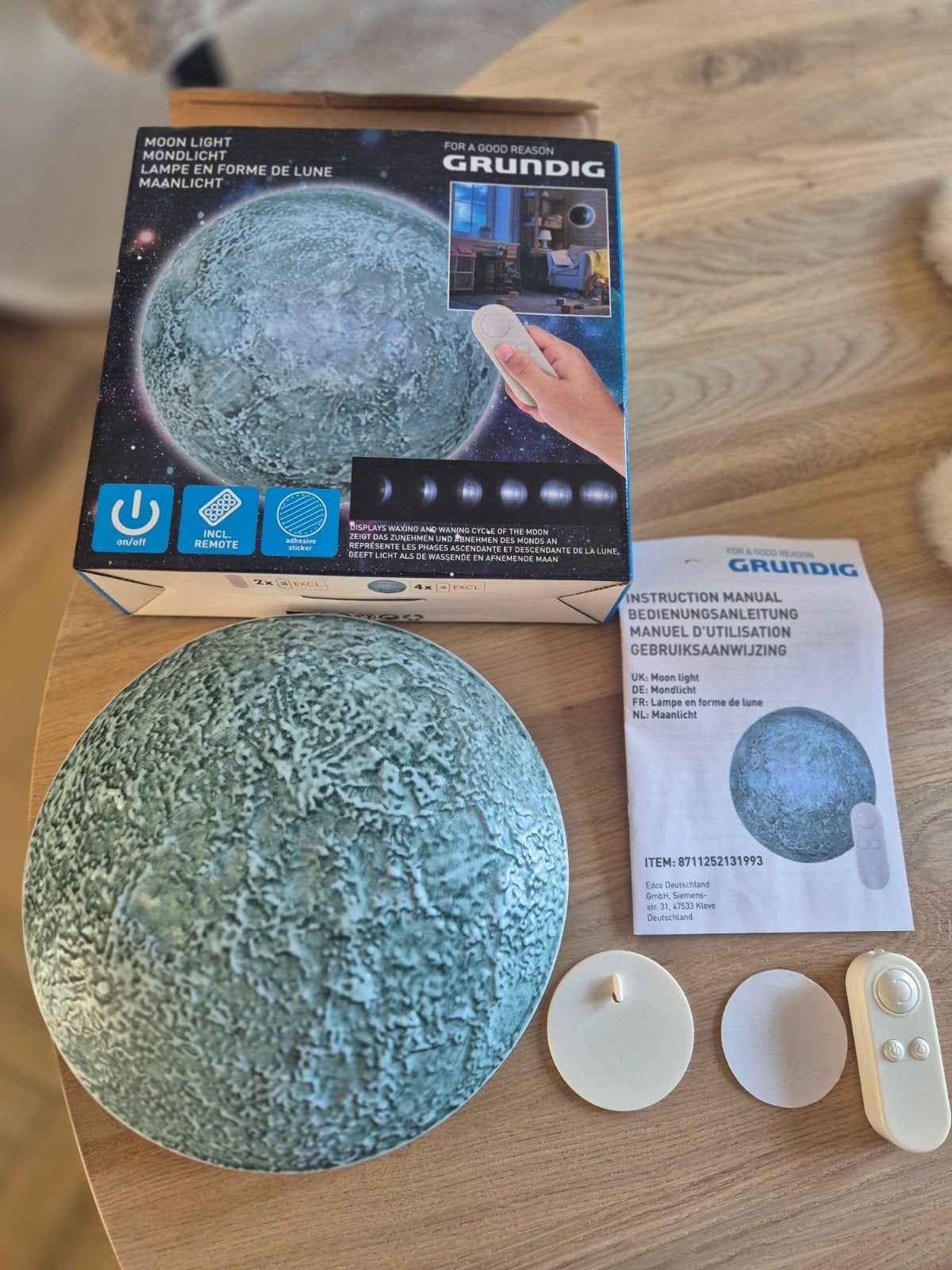 Grundig moonlight, Ophalen of Verzenden, Zo goed als nieuw, Lamp
