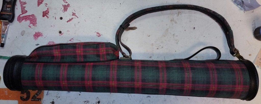 golftas sundaybag. oldskool. vintage, Ophalen of Verzenden, Gebruikt, Tas, Overige merken
