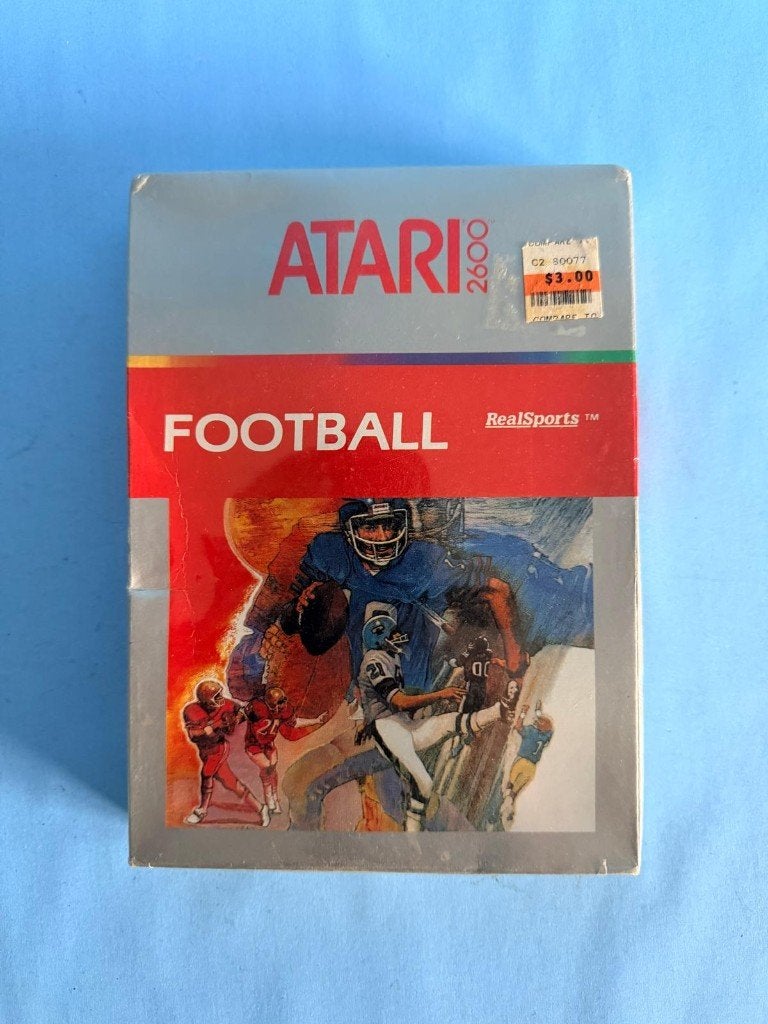 RealSports Football (Atari 2600) *Sealed*, Spelcomputers en Games, 1 speler, Nieuw, Ophalen of Verzenden, Vanaf 7 jaar