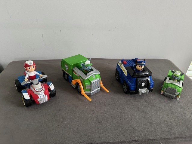 Paw Patrol voertuigen set, Verzenden, Zo goed als nieuw