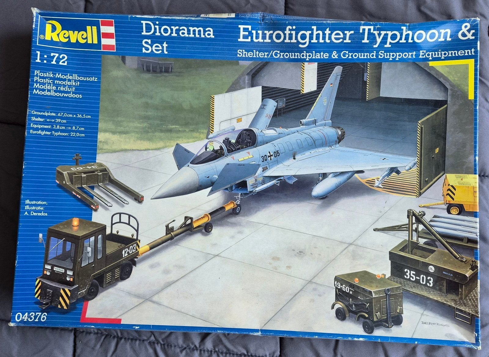 Revell 1:72 DIORAMA set Eurofither Typhoon + shelter.
Eurofi, Hobby en Vrije tijd, Modelbouw | Figuren en Diorama's, Ophalen of Verzenden