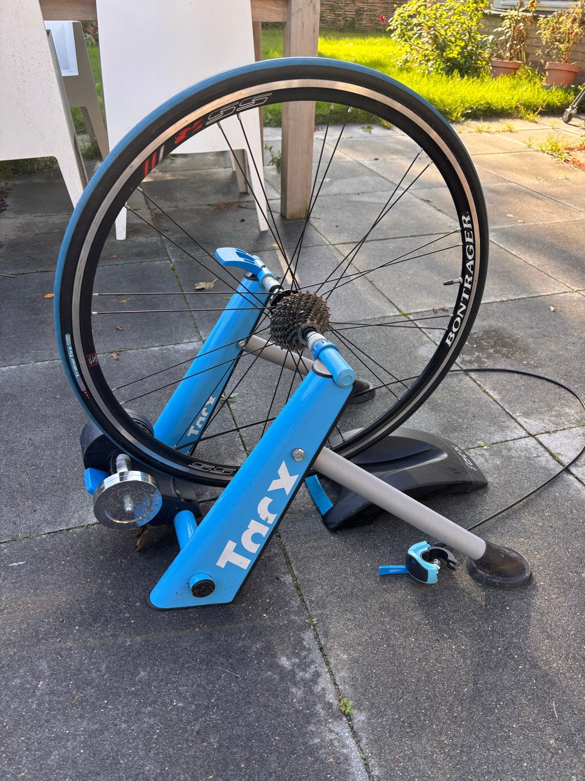 Tacx Fiets Trainer met Bontrager Wiel, Ophalen, Gebruikt, Overige typen