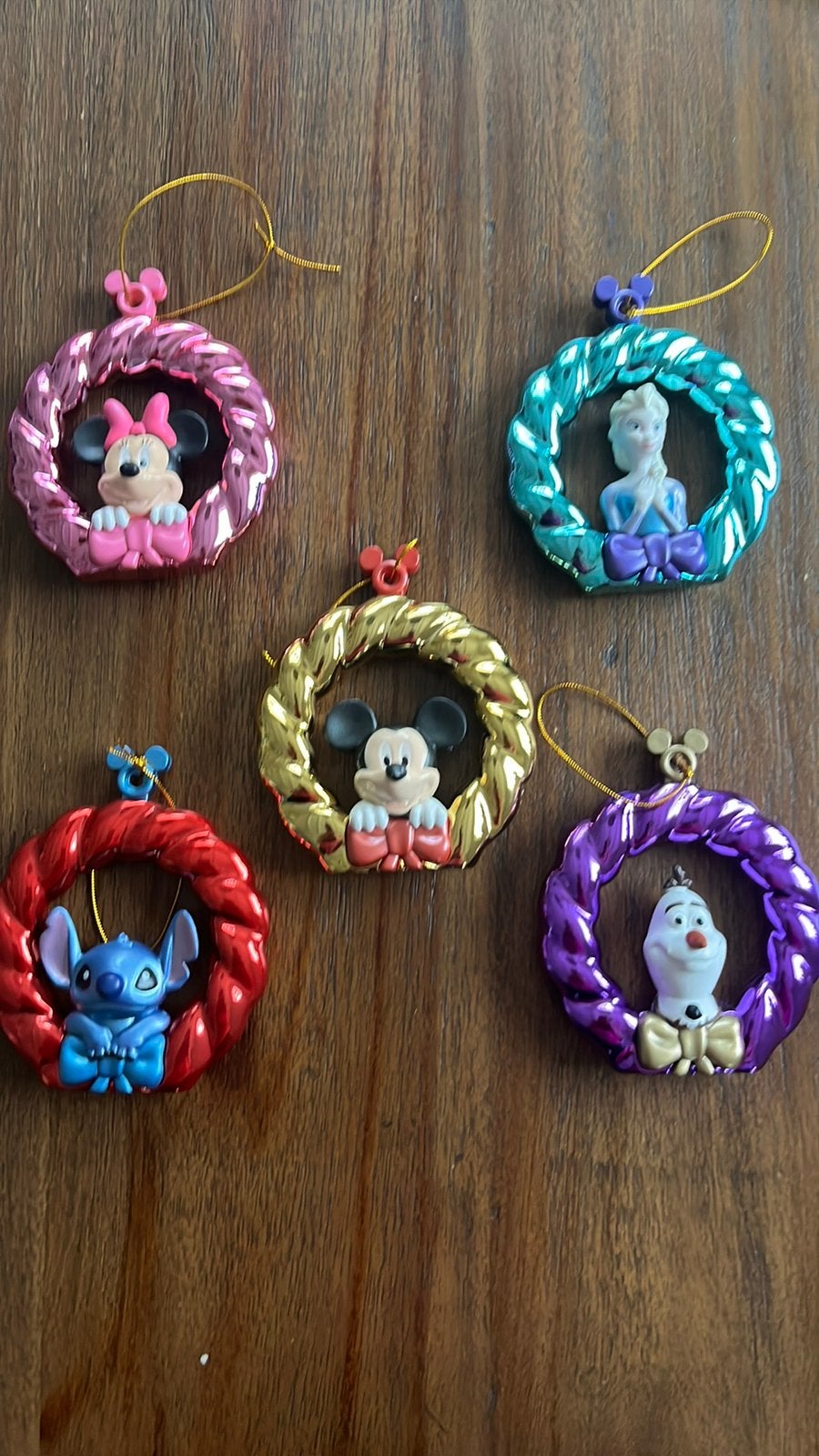 Kerst ornamenten Disney, Diversen, Ophalen of Verzenden, Zo goed als nieuw
