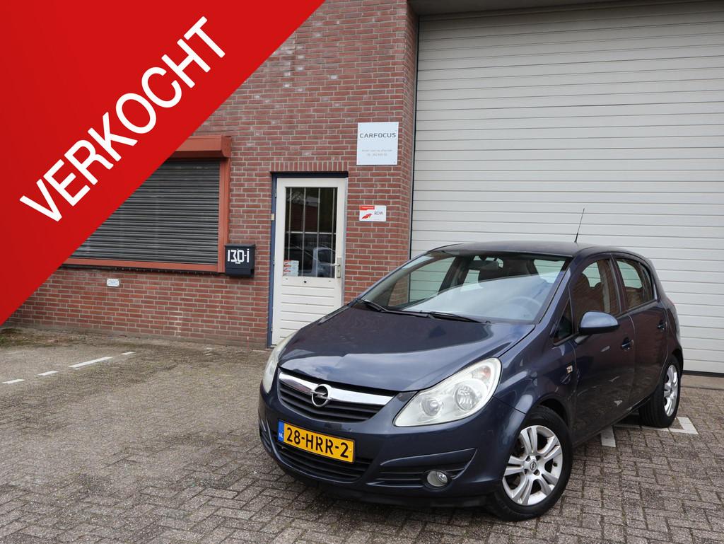 Opel Corsa 1.4-16V Enjoy NAP Airco Cruise APK, Voorwielaandrijving, Gebruikt, 4 cilinders, 49 €/maand