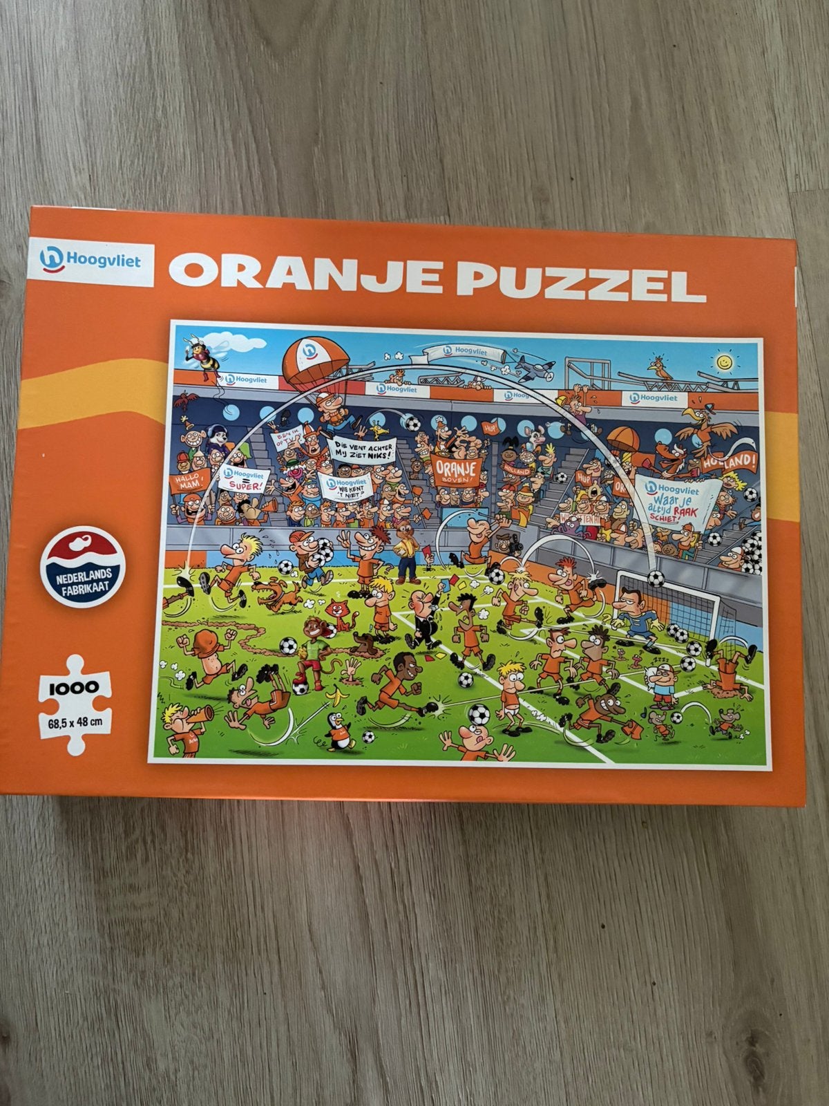 Oranje puzzel, Ophalen of Verzenden, 500 t/m 1500 stukjes, Zo goed als nieuw