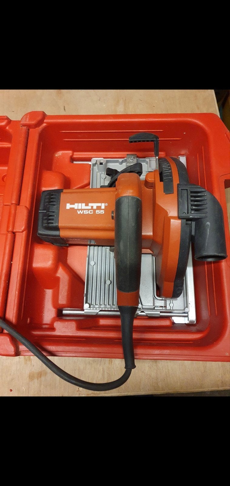 Hilti wsc 55 cirkelzaag, Ophalen, Cirkelzaag, 600 tot 1200 watt, Hilti