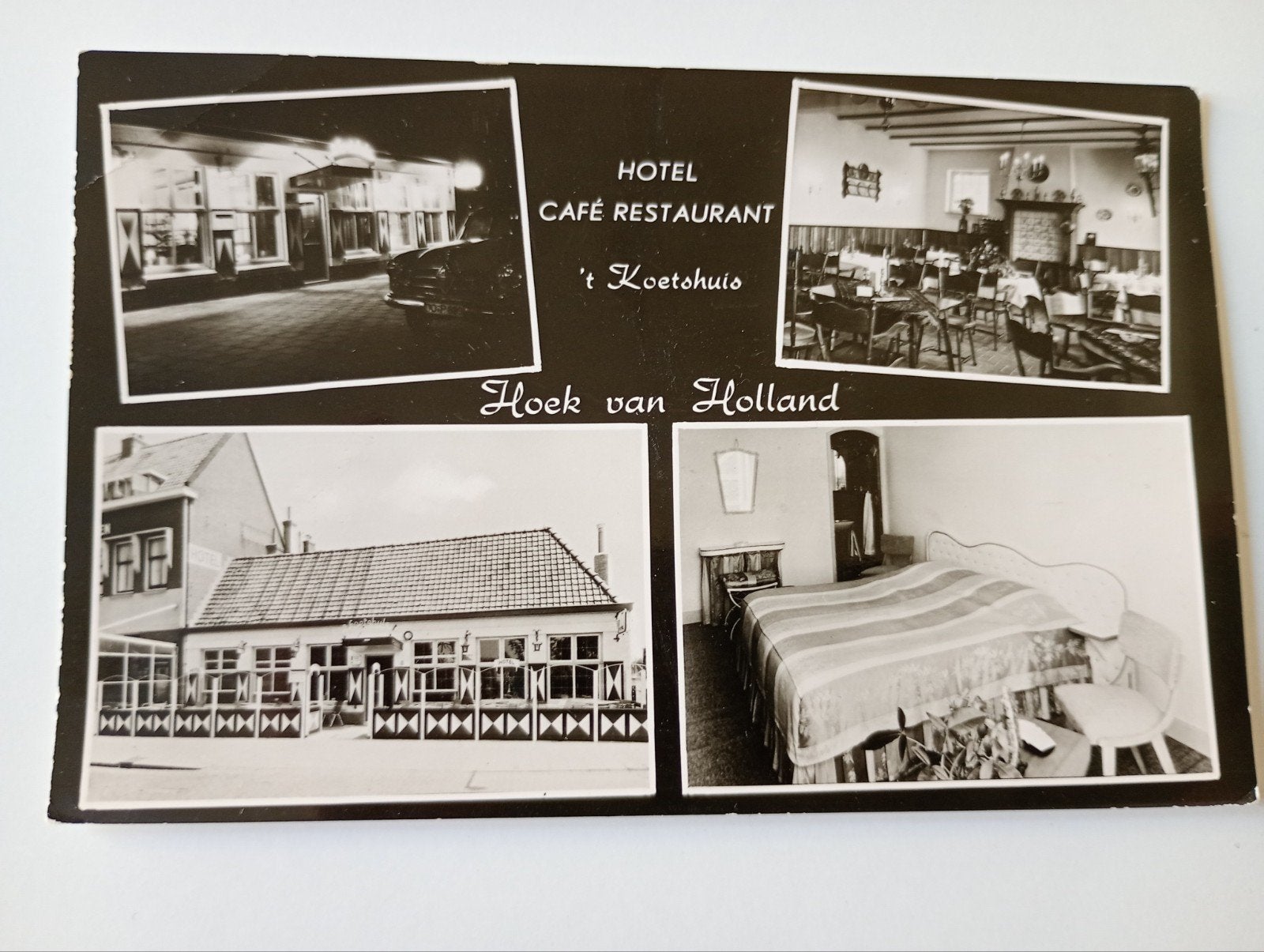 Hoek van Holland Café Restaurant 't Koetshuis, Ophalen of Verzenden, 1960 tot 1980, Ongelopen, Zuid-Holland