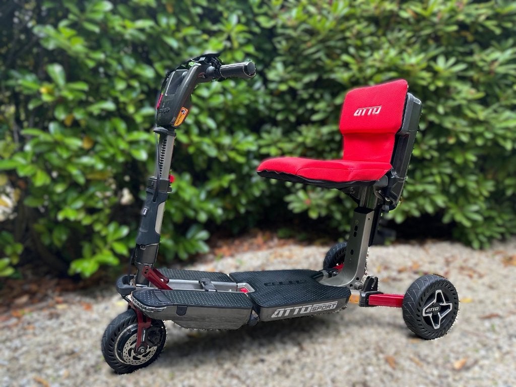 ATTO sport Moving life Scootmobiel, 10 km/u of minder, Ophalen, Overige merken, 26 t/m 35 km