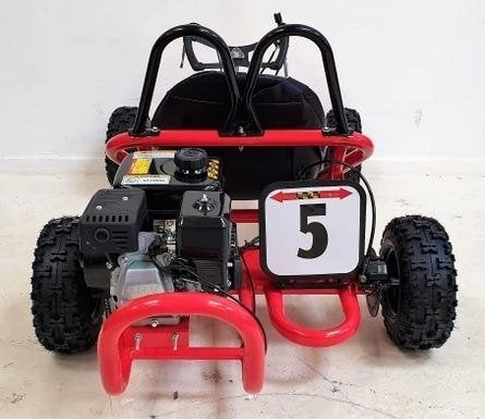Nieuwe Snelle 196 cc Benzine Off-Road Go Kart 4-Takt. 6.5 PK, Ophalen of Verzenden, Nieuw, Kart