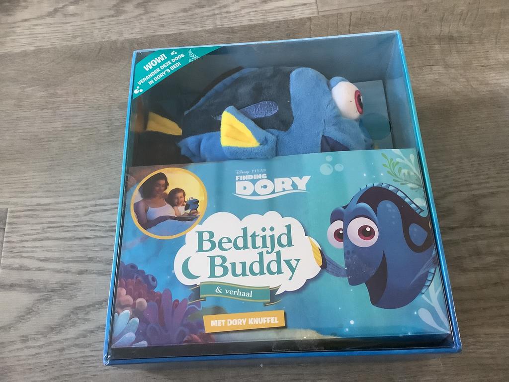 Nw. Disney Pixar Finding Dory Bedtime Buddy, Boek + Knuffel, Ophalen of Verzenden, Nieuw, Overige typen