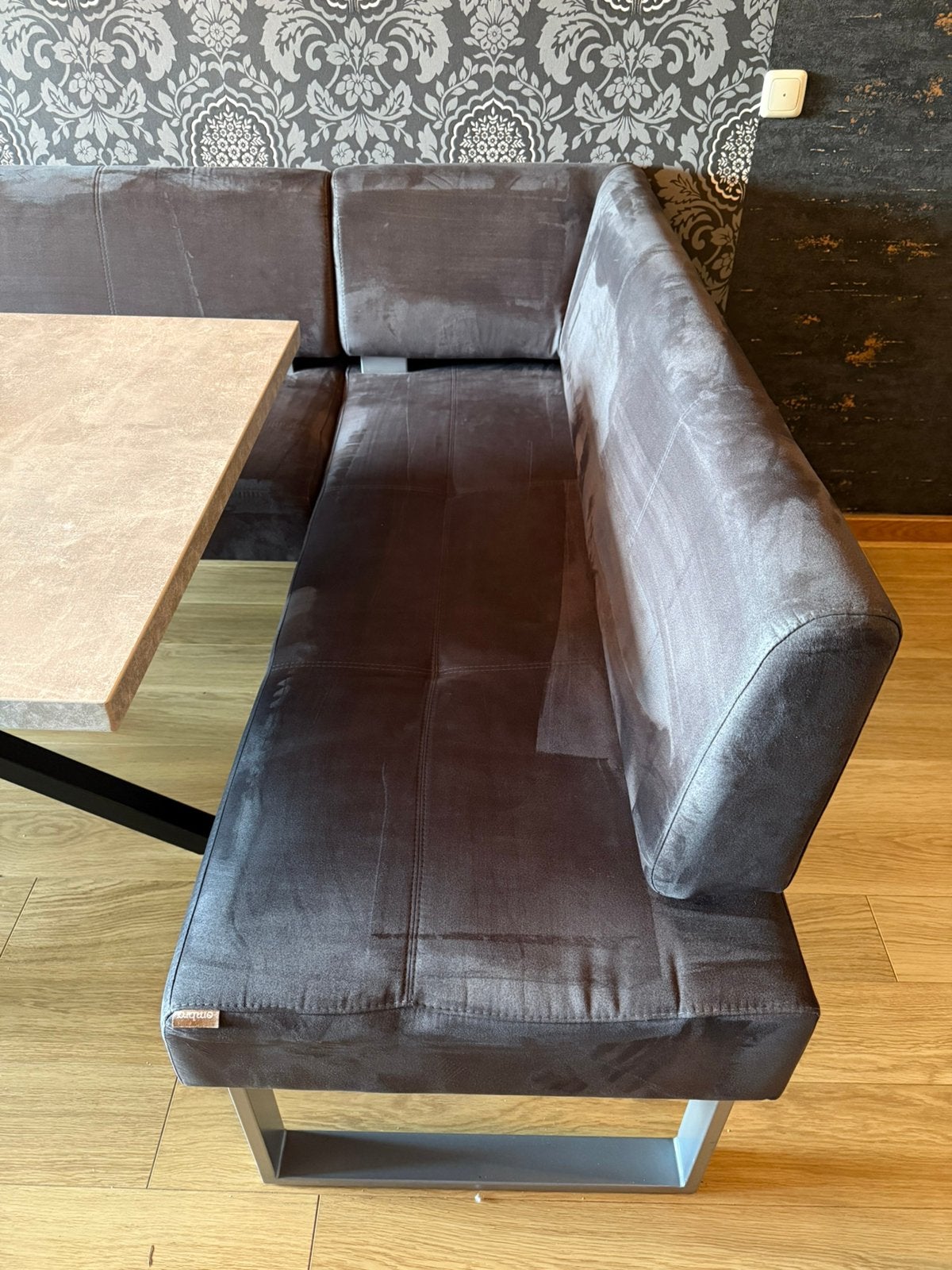 Eettafel bank, Ophalen, Gebruikt, 75 tot 100 cm, Vierpersoons of meer