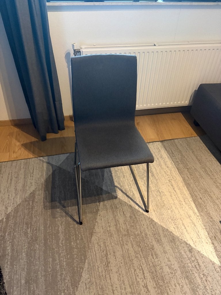 Eetkamerstoelen (4x), Huis en Inrichting, Stoelen, Ophalen, Gebruikt, Stof, Vier