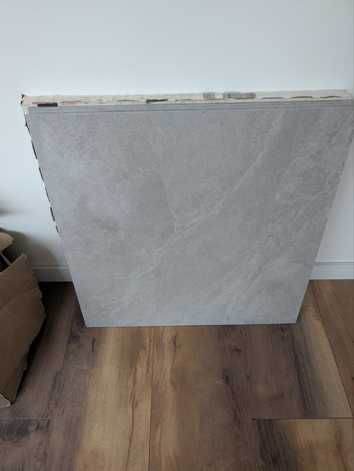 Durstone Porcelánico Vloertegels - Grijs (60x60 cm), Doe-het-zelf en Verbouw, Tegels, 60 cm of meer, Nieuw, Ophalen of Verzenden