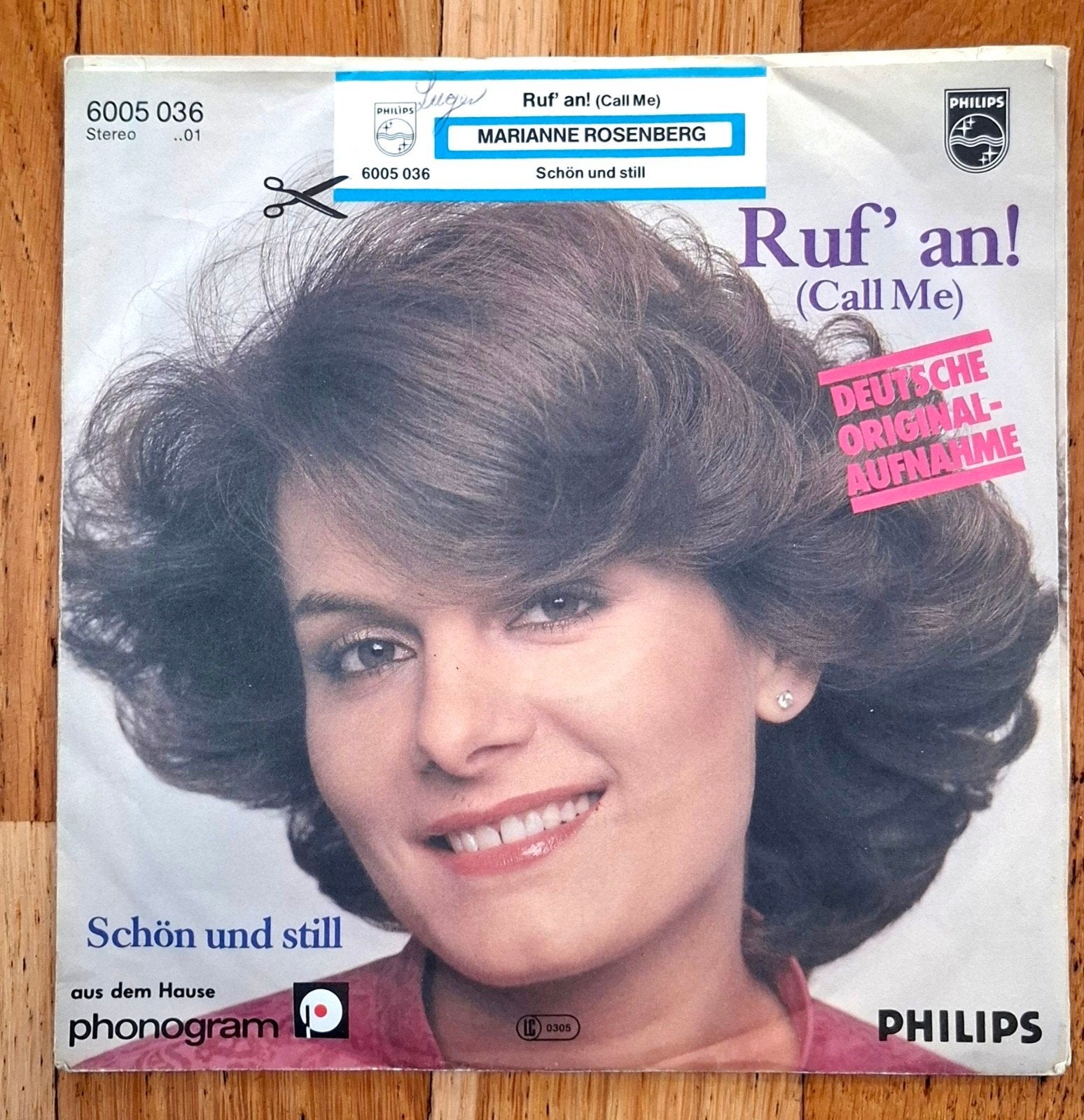 Marianne Rosenberg - Ruf' an! (Call Me) / Schön und still, Cd's en Dvd's, Ophalen of Verzenden