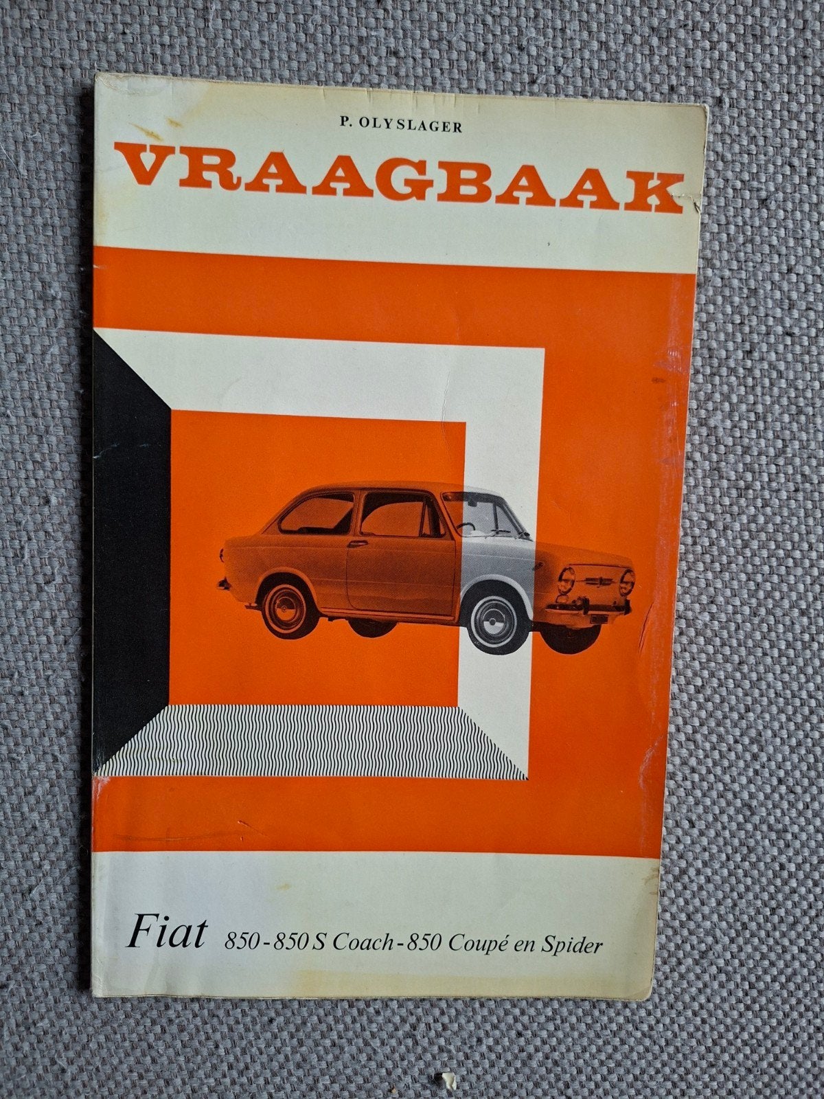 Vraagbaak Fiat 850 coach, coupé en spider, Ophalen of Verzenden