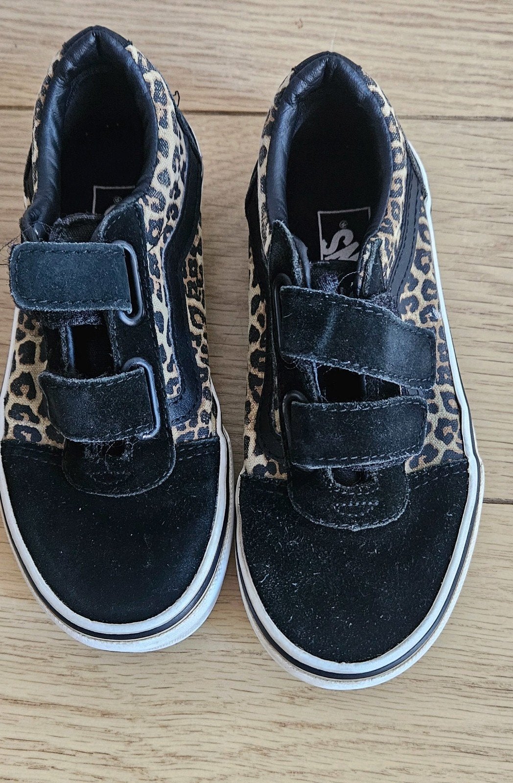 Vans zwart met tijgerprint schoenen, Schoentjes, Ophalen of Verzenden, Zo goed als nieuw, Vans