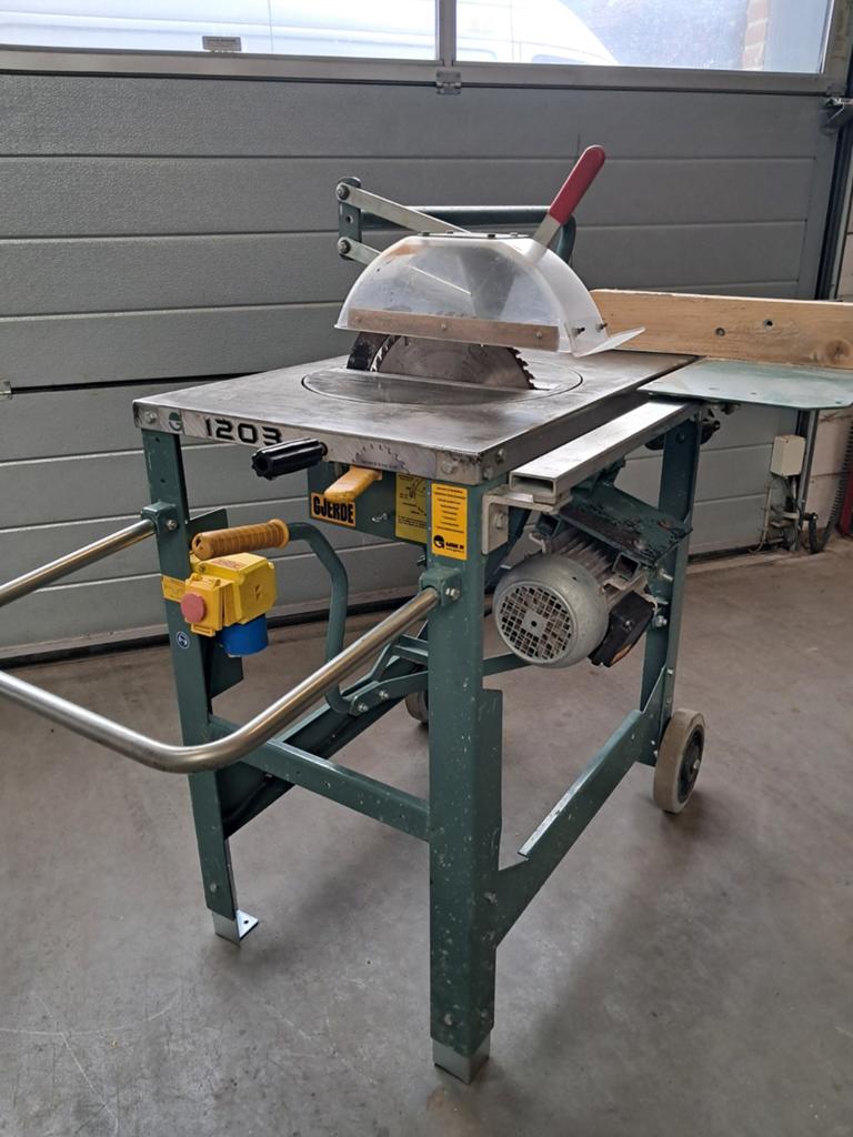 Gjerde 1203 zaagmachine bouwzaag 230v, Ophalen