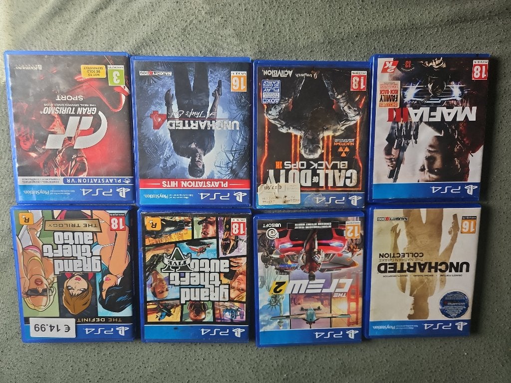 Ps4 games, Ophalen, Online, 2 spelers, Zo goed als nieuw