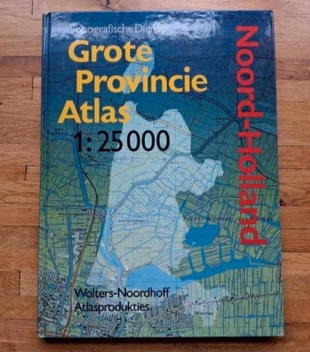 Grote provincie atlas noord Holland
Wolters noordhoff atlasp, Ophalen of Verzenden, 1800 tot 2000, Nederland, Landkaart