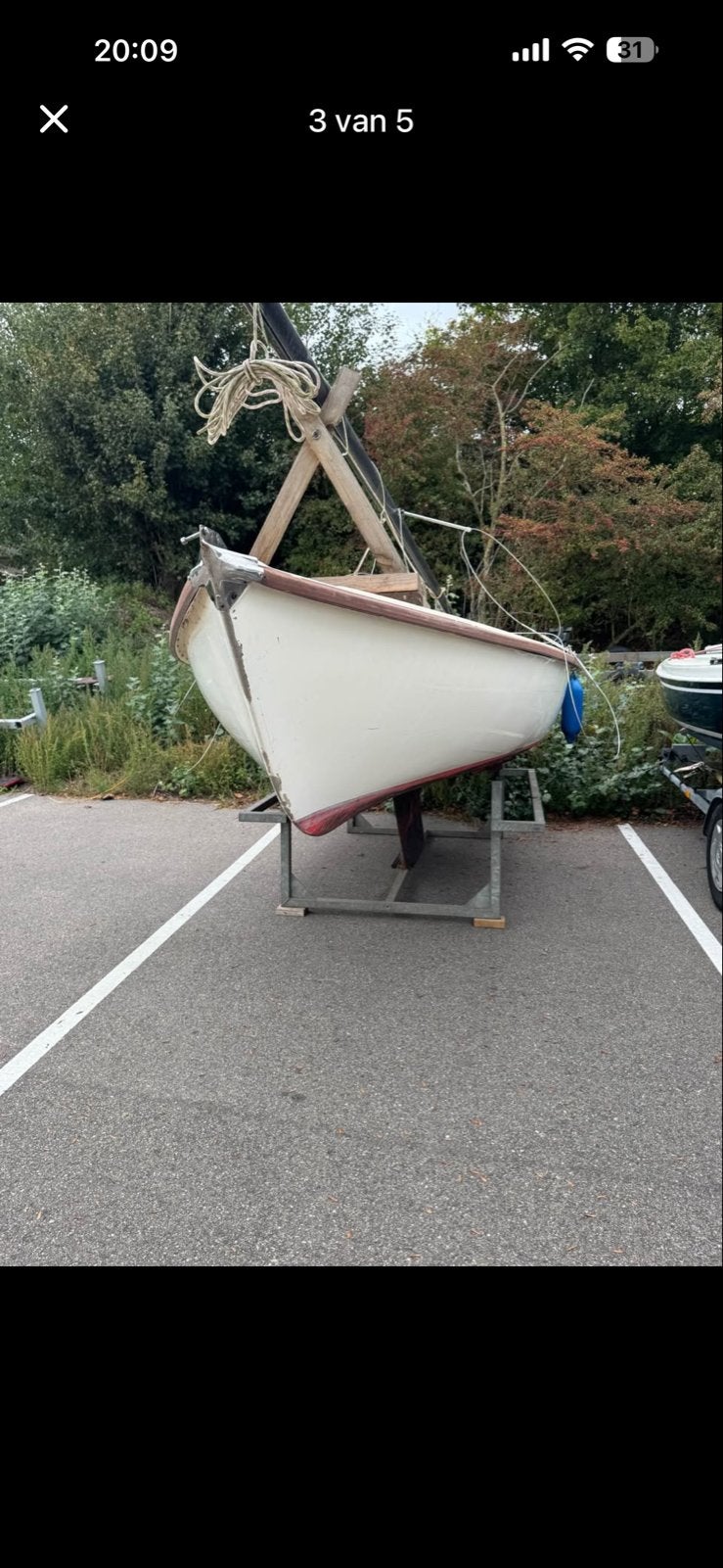Centaur zeilboot - Klaar voor het water, Watersport en Boten, Ophalen, Gebruikt, Centaur, Polyester