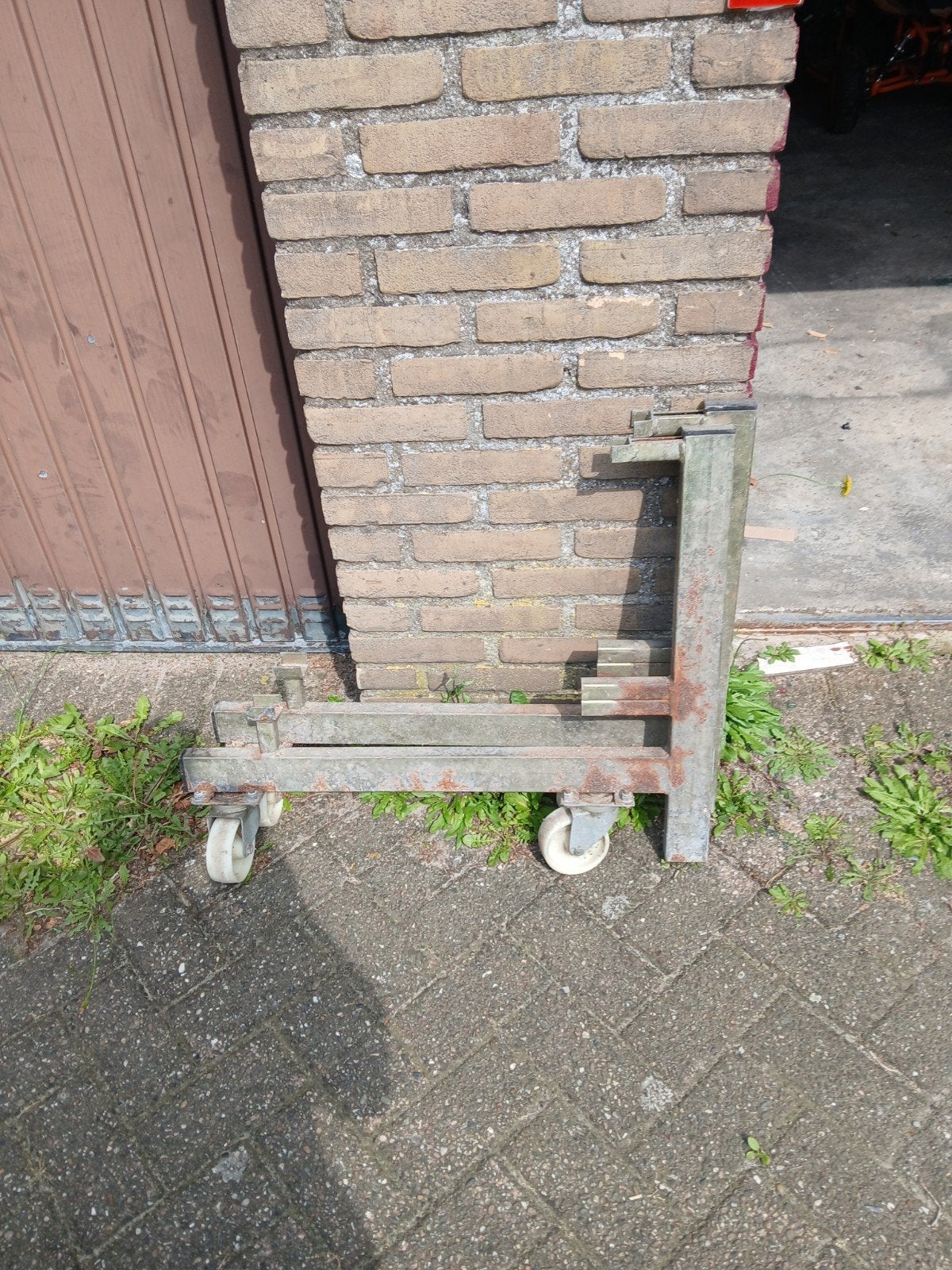 Kantel beugels vouwwagen Jamet, Ophalen