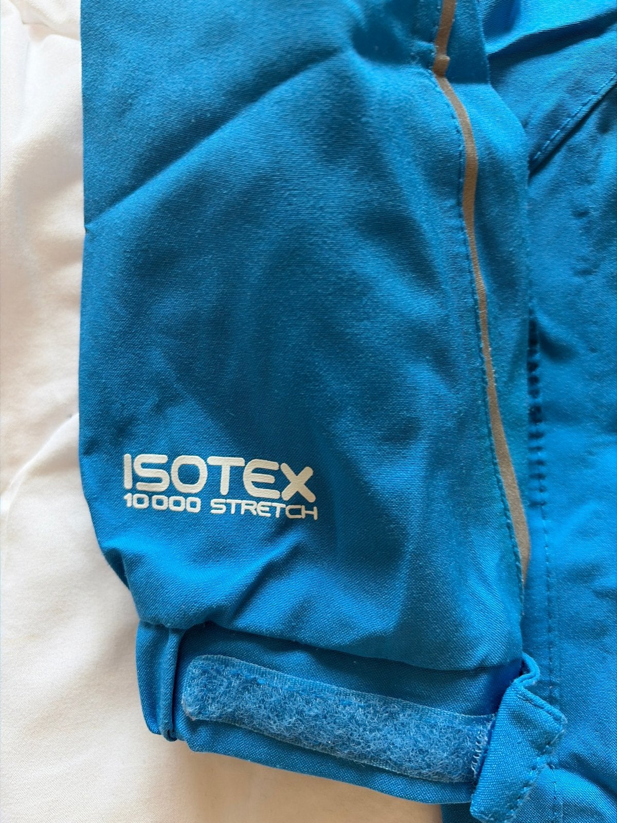 Regatta ISOTEX 10000 Stretch Jas - Blauw/Geel (Maat 104), Kinderen en Baby's, Ophalen of Verzenden, Zo goed als nieuw, Jongen of Meisje
