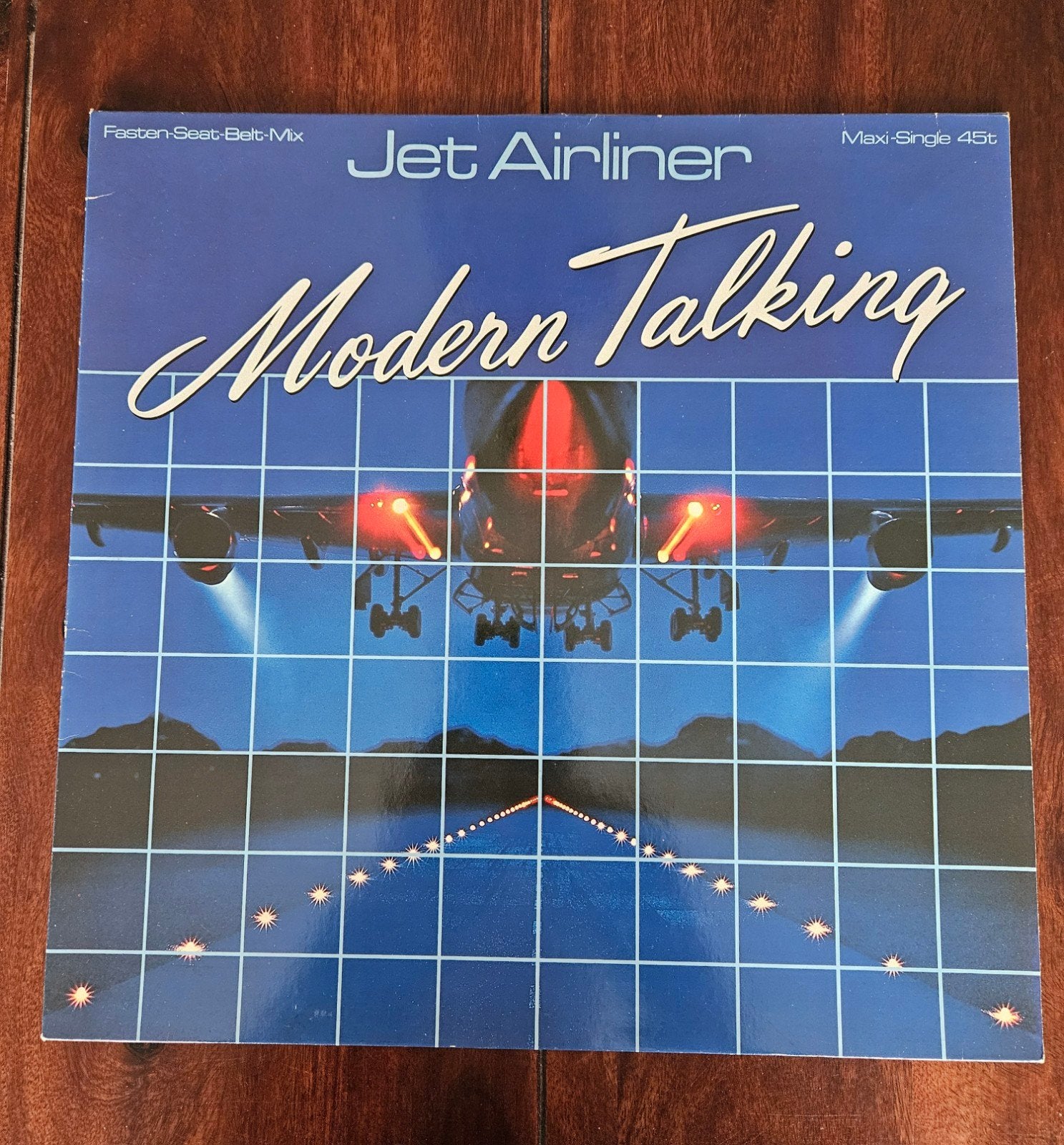 Modern talking jet airliner , maxi single LP

Zie ook mijn a, Cd's en Dvd's, Vinyl | Pop, Ophalen of Verzenden, LP