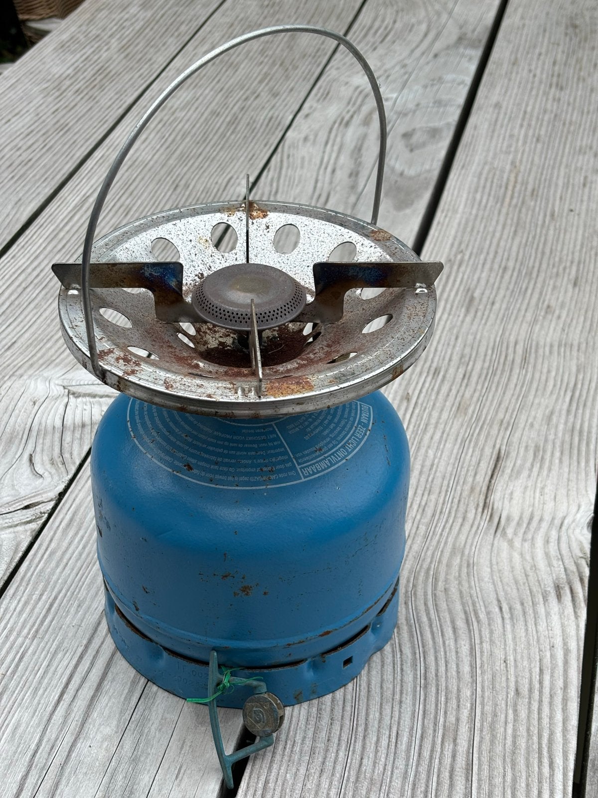 Campingaz gasbrander met gasfles - Gebruikt, Ophalen, Gebruikt