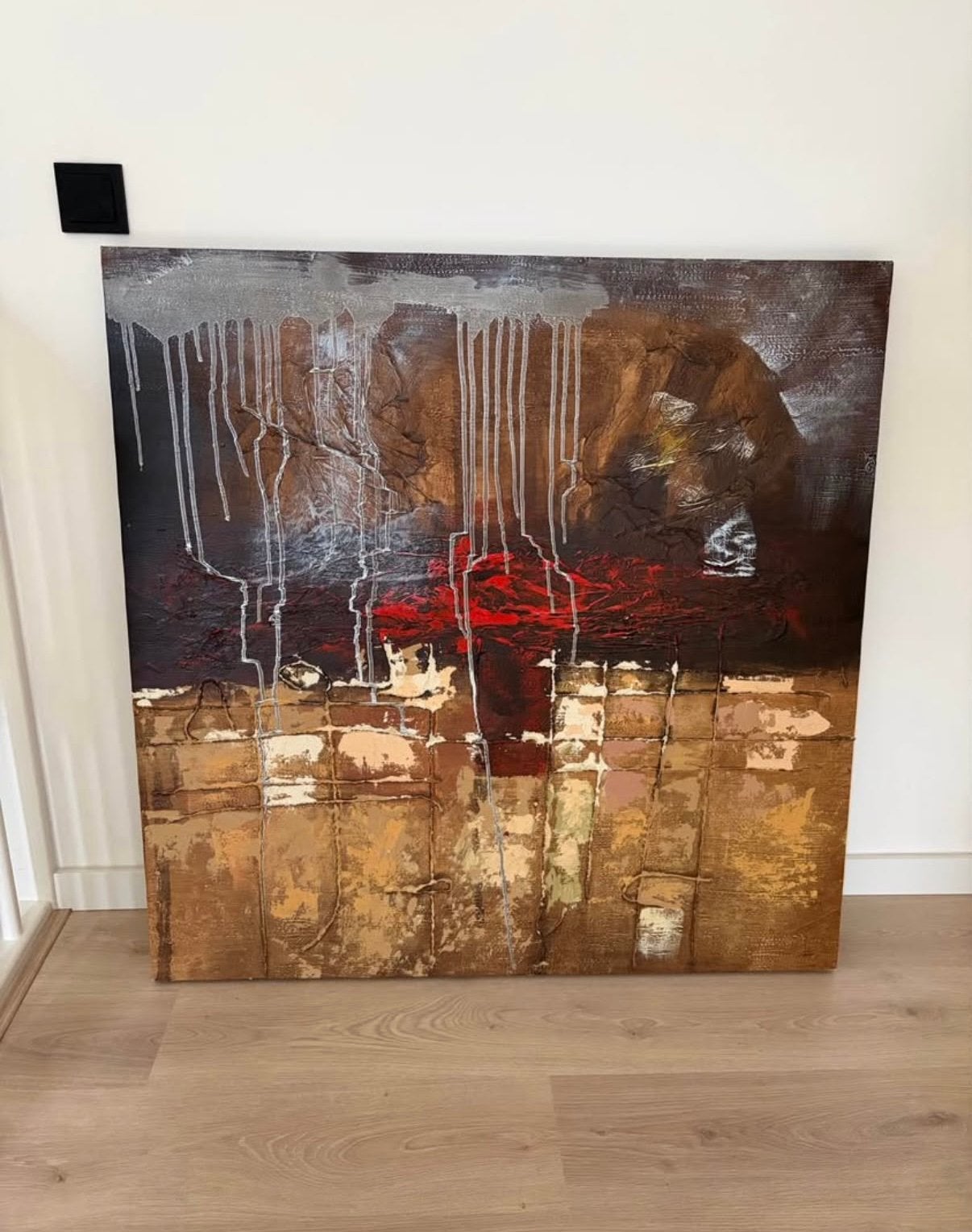 Schilderij op doek, Ophalen