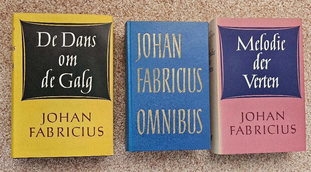 Johan Fabricius (nog 2 boeken te koop), Ophalen of Verzenden, Zo goed als nieuw, Johan Fabricius
