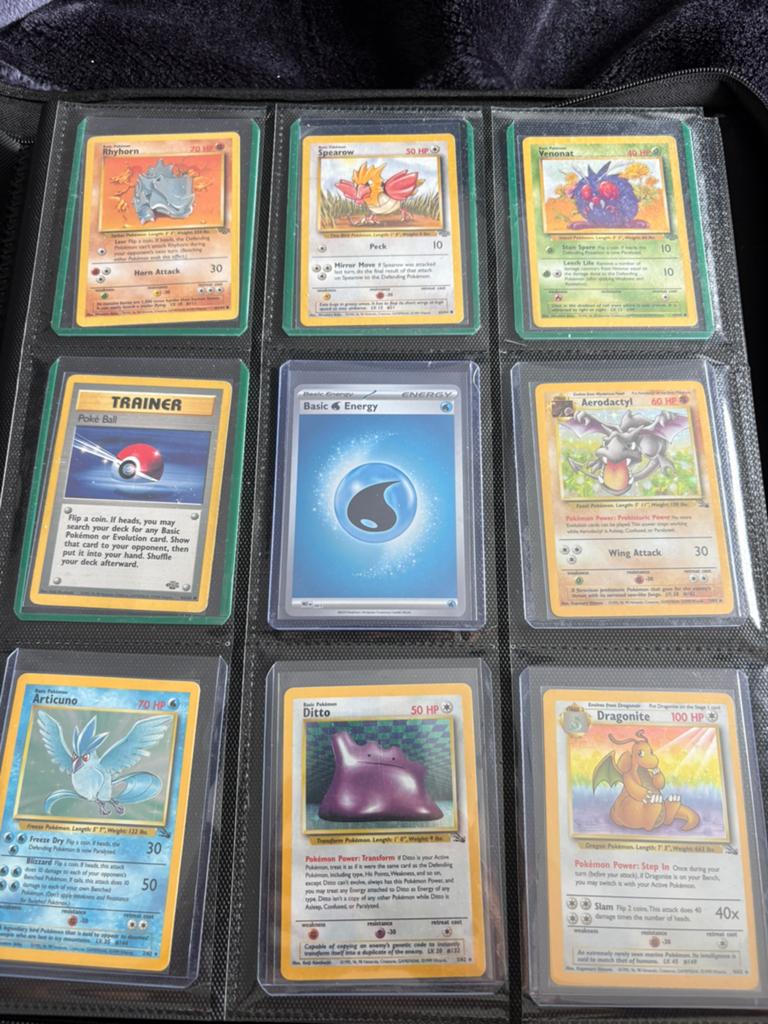 Vintage Pokémon Fossil Master Set, Ophalen of Verzenden, Nieuw, Meerdere kaarten