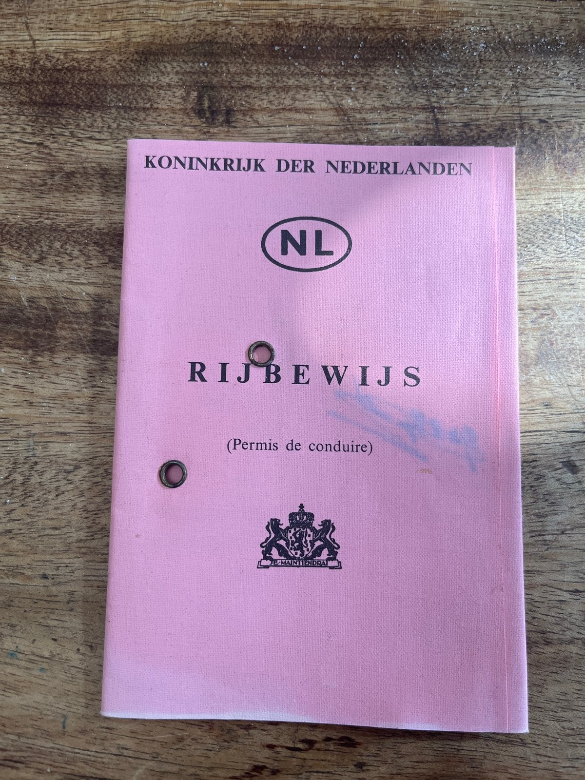 NL Rijbewijs 1971, Ophalen of Verzenden
